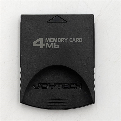 Nintendo Gamecube Memory Card - 4MB - Black - (B Grade) (Used)